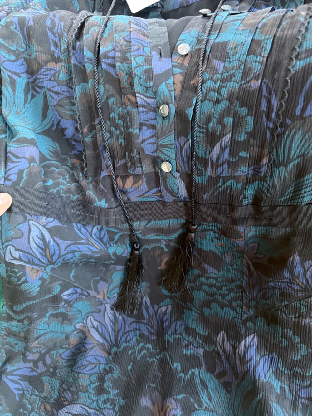 Coach x Kaffe Silk maxi dress - Picture 7 of 16